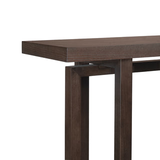 Sunvega Space-Saving Narrow 59-Inch Console Table with Durable MDF Construction for Entryway
