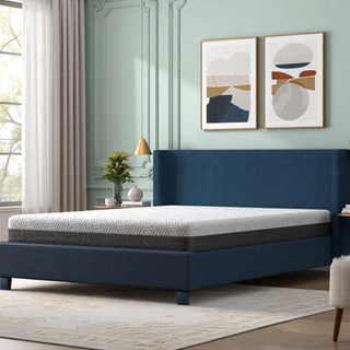 Sunvega Queen Medium Firm Mattress with Phase Change Cooling Cover and Gel Memory Foam
