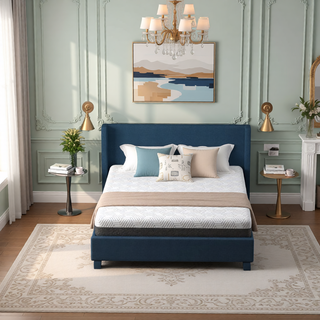 Sunvega Queen Medium Firm Mattress with Phase Change Cooling Cover and Gel Memory Foam