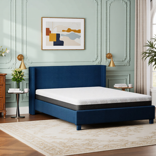 Sunvega Queen Medium Firm Mattress with Phase Change Cooling Cover and Gel Memory Foam