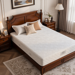 Sunvega Queen Medium Firm Mattress with Phase Change Cooling Cover and Gel Memory Foam