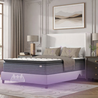 Sunvega Orthopedic Hybrid Pillow Top Mattress with Pressure Relief and Low Motion Transfer