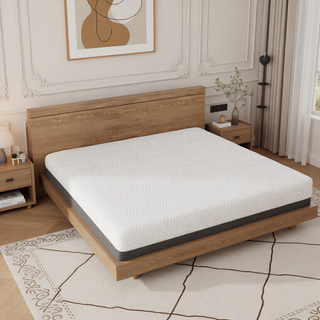 Sunvega Queen Medium Firm Mattress with Phase Change Cooling Cover and Gel Memory Foam