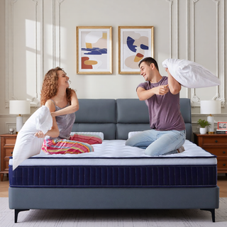 Sunvega 10 Inch Medium Firm Hybrid Mattress in a Box with CertiPUR-US Certified Memory Foam