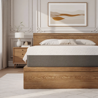 Sunvega Queen Medium Firm Mattress with Phase Change Cooling Cover and Gel Memory Foam