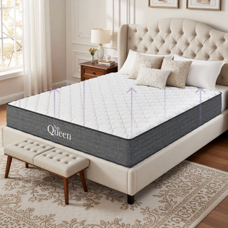 Sunvega Orthopedic Queen Cooling Gel Hybrid Mattress with Pressure Relief