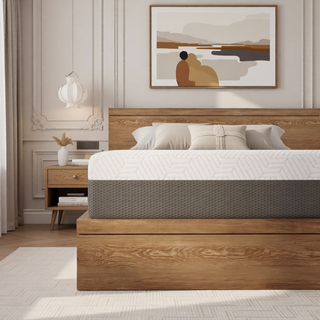 Sunvega Queen Medium Firm Mattress with Phase Change Cooling Cover and Gel Memory Foam