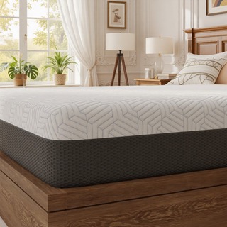 Sunvega Queen Medium Firm Mattress with Phase Change Cooling Cover and Gel Memory Foam