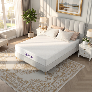 Sunvega 8 Inch Twin XL Size Memory Foam Mattress with Charcoal Infusion for Spine Support
