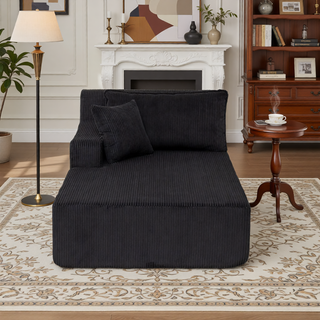 Sunvega Oversized Sleeper Chair with Reversible Armrests in Box for Living Room
