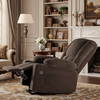 Sunvega Power Lift Recliner Chair with Massage Heat USB Ports and Cup Holders