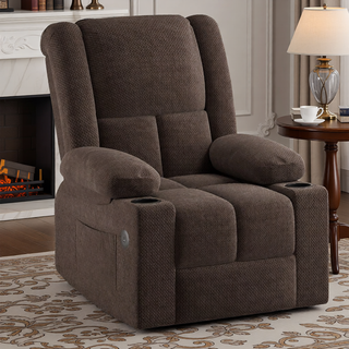 Sunvega Power Lift Recliner Chair with Massage Heat USB Ports and Cup Holders