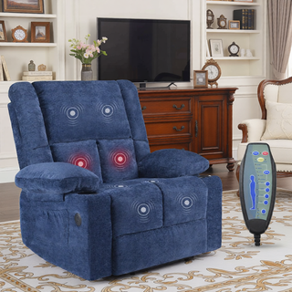 Sunvega Power Lift Recliner Chair with Massage Heat USB Ports and Cup Holders