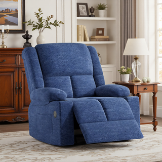 Sunvega Power Lift Recliner Chair with Massage Heat USB Ports and Cup Holders