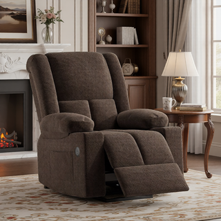 Sunvega Power Lift Recliner Chair with Massage Heat USB Ports and Cup Holders