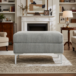Sunvega Modular Sofa Single Armrest Backrest Module with Convertible Corduroy Fabric