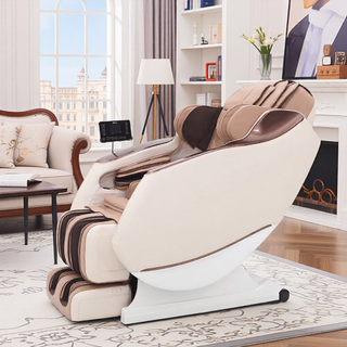 Sunvega Full Body Zero Gravity SL-Track Shiatsu Massage Chair with Airbags and Heating