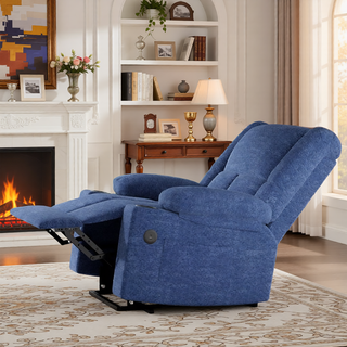 Sunvega Power Lift Recliner Chair with Massage Heat USB Ports and Cup Holders