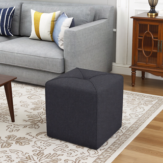 Sunvega Square Ottoman for Extra Seating and Leg Rest in Living Room