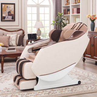 Sunvega Full Body Zero Gravity SL-Track Shiatsu Massage Chair with Airbags and Heating