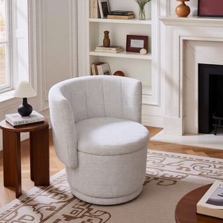 Sunvega 360 Degree Swivel Sofa Chair with Hidden Storage for Living Room
