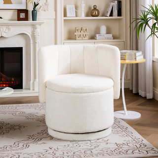 Sunvega 360 Degree Swivel Sofa Chair with Hidden Storage for Living Room