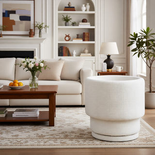 Sunvega 360 Degree Swivel Sofa Chair with Hidden Storage for Living Room