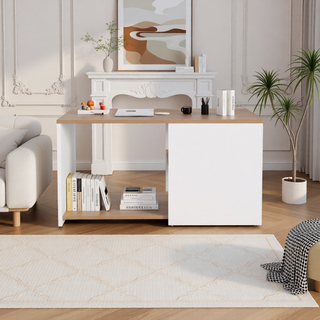 Sunvega Floating Nightstand with Large Drawer and Multiple Shelves for Storage or Decor