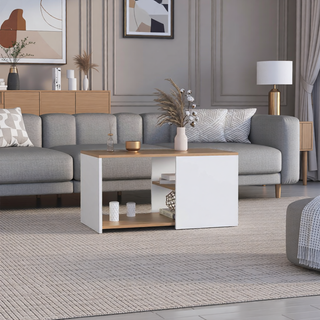 Sunvega Floating Nightstand with Large Drawer and Multiple Shelves for Storage or Decor
