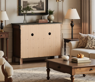 Sunvega Dark Brown Tufted Polyurethane Upholstered King Size Bed Frame