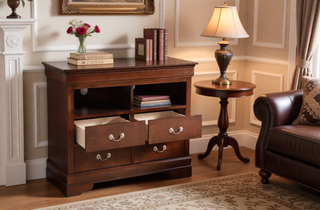 Sunvega Dark Brown Tufted Polyurethane Upholstered King Size Bed Frame