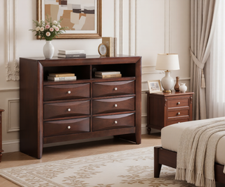 Sunvega Dark Brown Tufted Polyurethane Upholstered King Size Bed Frame