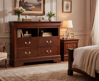 Sunvega Dark Brown Tufted Polyurethane Upholstered King Size Bed Frame