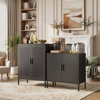 Sunvega High Strength Steel Storage Cabinet with Adjustable Shelves and Doors