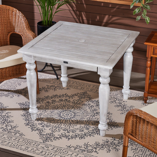 Sunvega FSC Certified Weather Resistant Dining Chairs with Detachable Cushion