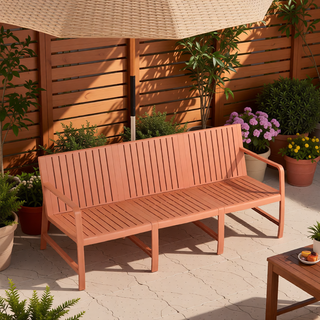 Sunvega 2-Piece Patio Conversation Set with Waterproof PP Material & Easy Assembly