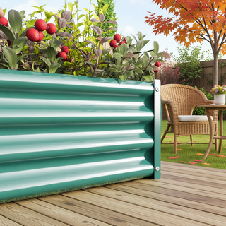 Sunvega 72x36x12 Inch Metal Raised Garden Bed for Plants Vegetables and Flowers