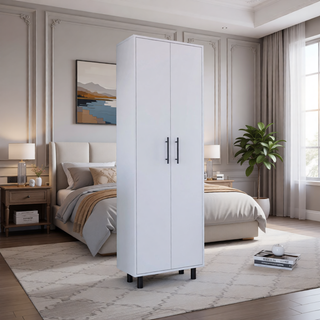 Sunvega Black Multistorage Pantry Cabinet with One Drawer and Two Shelves