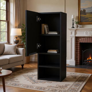 Sunvega Milwaukee Medicine Cabinet with Two Interior Shelves and Semi-Open Bottom
