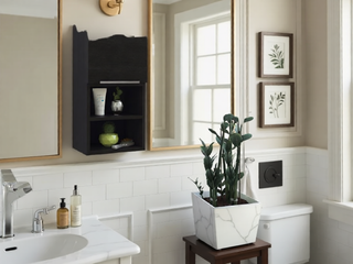 Sunvega White 32 Inch High Medicine Cabinet with Two Internal and External Shelves