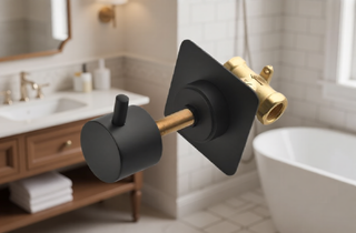 Sunvega 3/4-Inch Cast Metal High Flow Master Shower Volume Control Valve