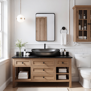 Sunvega Modern White Metal Framed Recessed Medicine Cabinet with Mirror and Storage