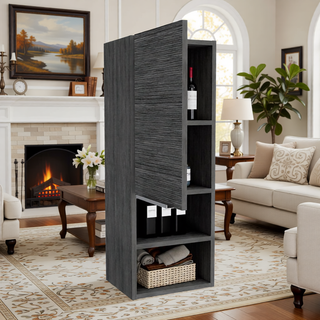 Sunvega Milwaukee Medicine Cabinet with Two Interior Shelves and Semi-Open Bottom