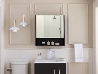 Sunvega Black Multistorage Pantry Cabinet with One Drawer and Two Shelves