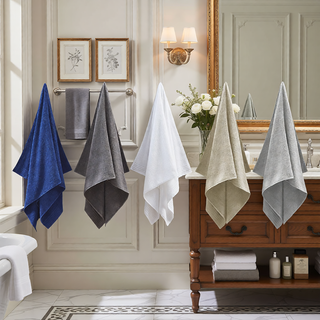 Sunvega Ultra Fresh Anti-Microbial 100% Cotton Quick Dry 12 Piece Towel Set