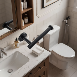 Sunvega 3-Pieces Modern Bathroom Hardware Set with Hidden Mounting Holes