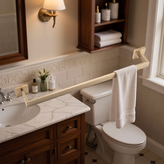 Sunvega Modern Safety Design Bathroom Hardware Set with Hidden Mounting Holes