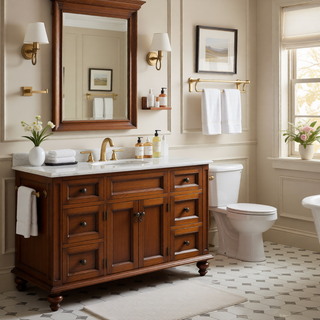 Sunvega Modern Safety Design Bathroom Hardware Set with Hidden Mounting Holes