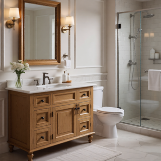 Sunvega Modern Safety Design Bathroom Hardware Set with Hidden Mounting Holes