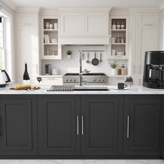Sunvega 32x19 Inch Undermount Kitchen Sink with Superior Drainage and Soundproofing